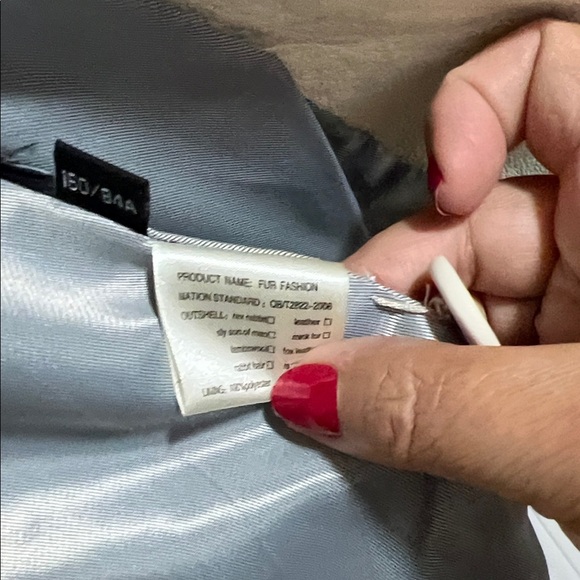 Italian Leather Off White Belted Coat - Picture 14 of 16